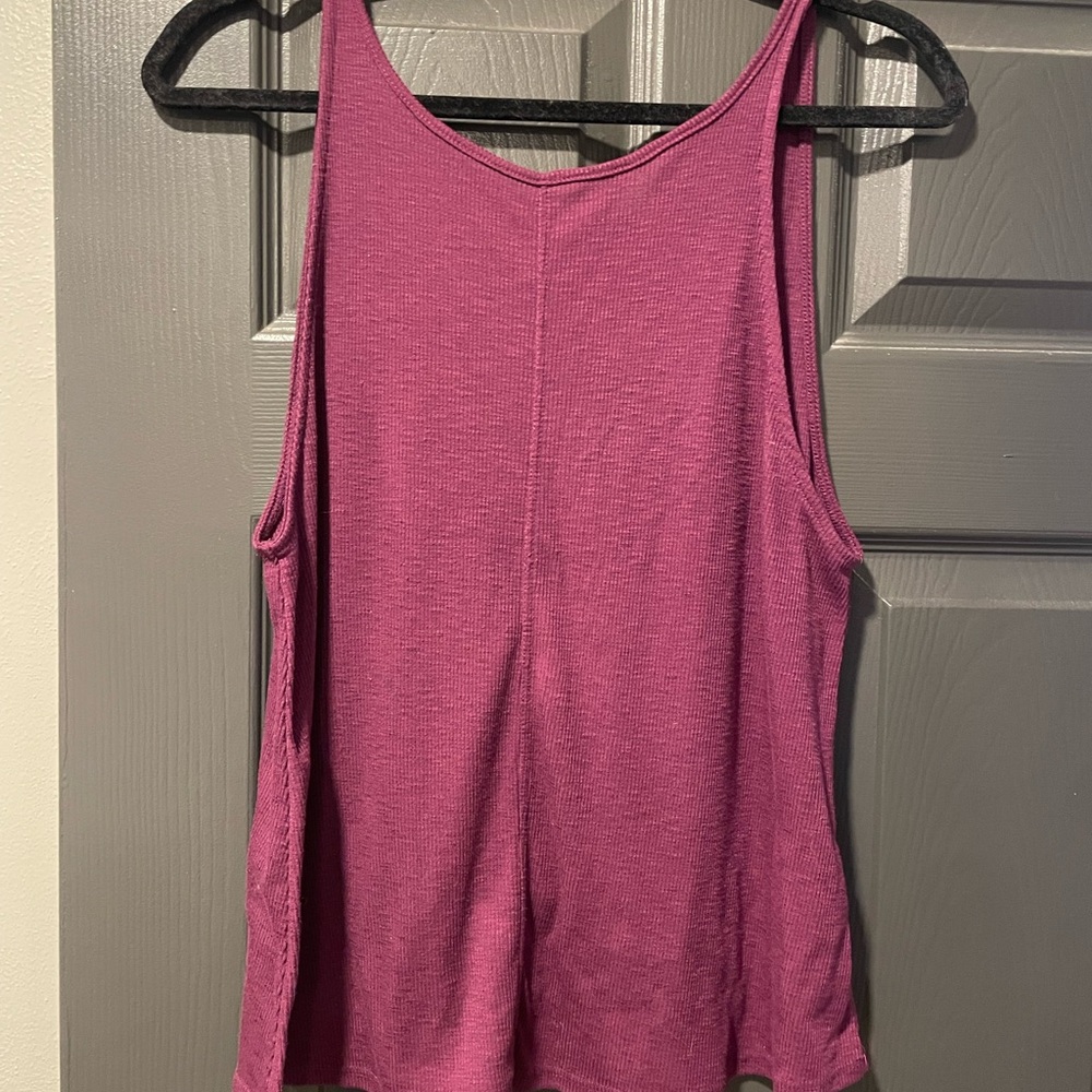 Free People Magenta Tank Top